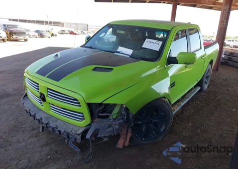 2017 Ram 1500 Sport из США, поврежденный, VIN 1C6RR7MT2HS765583